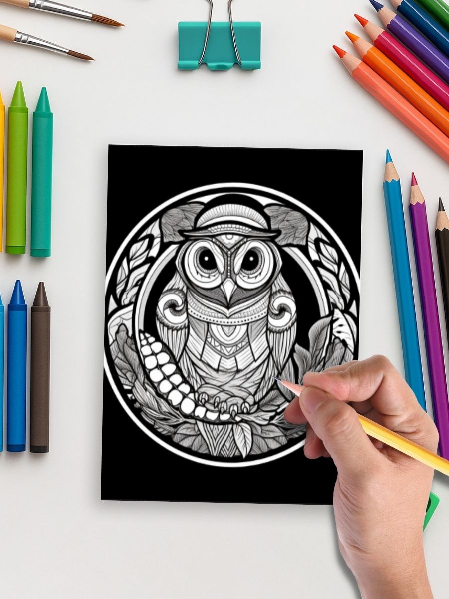 Mandala Animal Spirits – 50 Decorative Animal Pages 4 Mandala Animal Spirits – 50 Decorative Animal Pages - Image 5