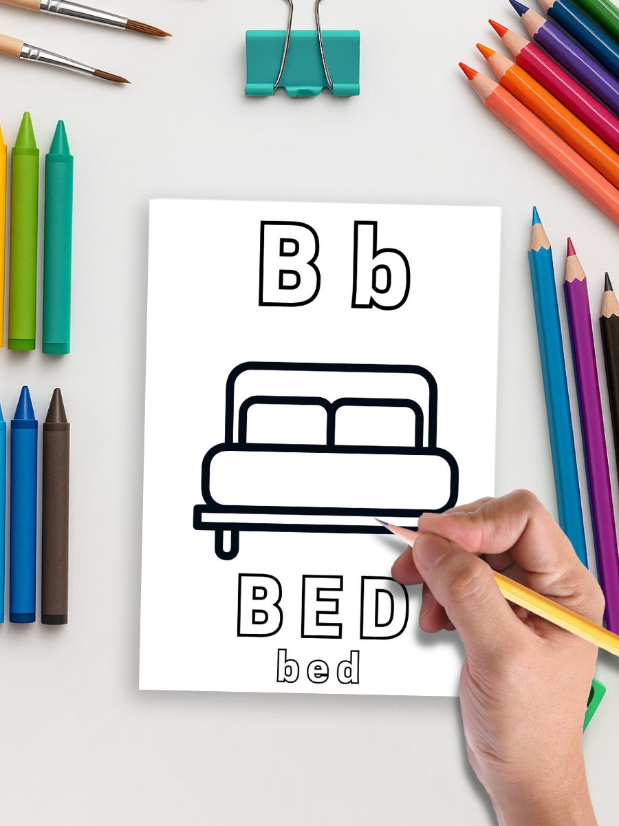 78 Preschool Alphabet Coloring Pages 4 78 Preschool Alphabet Coloring Pages - Image 5