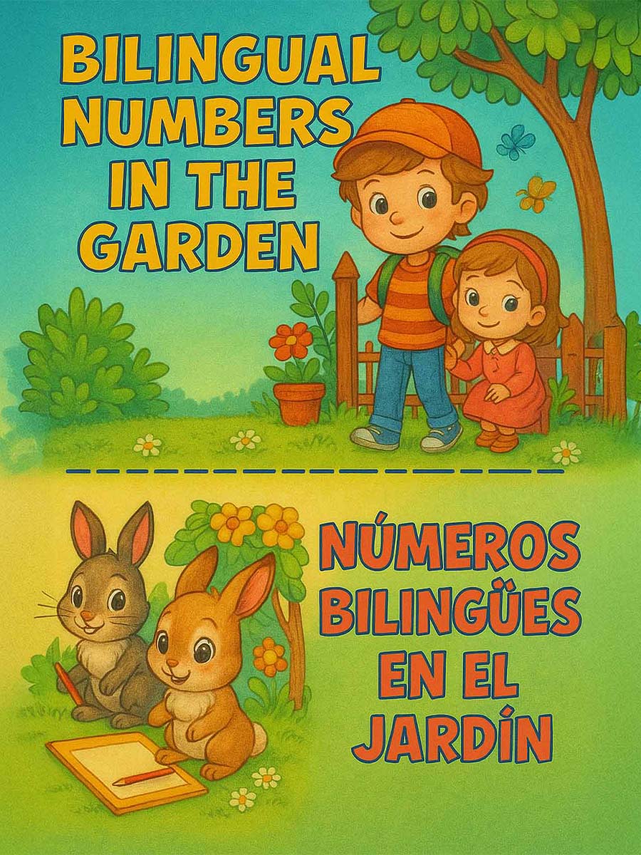 Bilingual Numbers in the Garden