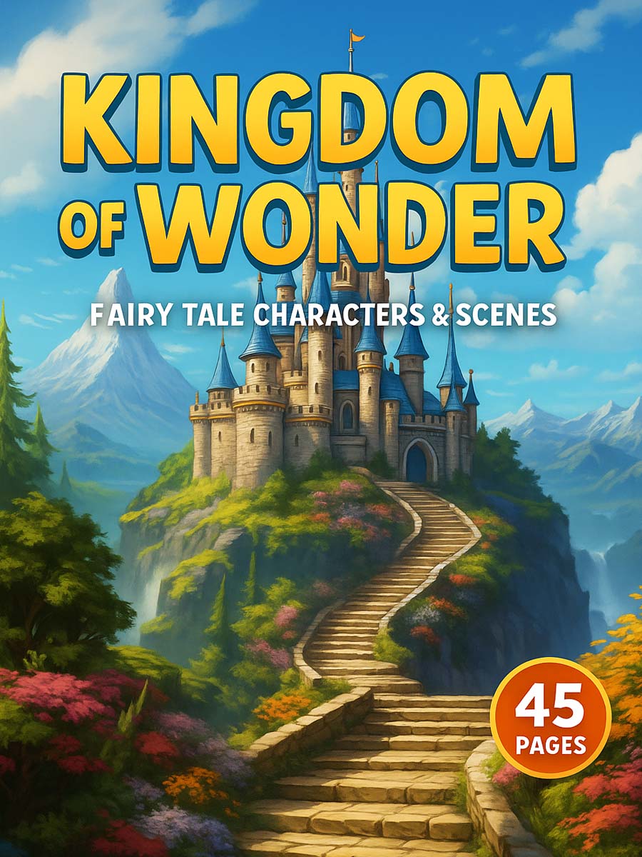 Kingdom of Wonder – 45 Fairy Tale Characters & Scenes