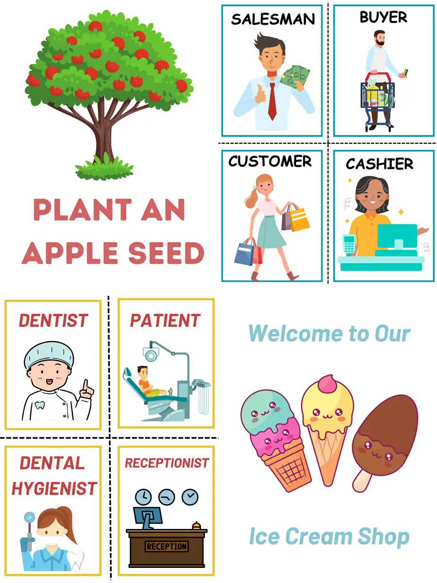 Little Pretenders – Role Play Printables for Kids 2 Little Pretenders – Role Play Printables for Kids - Image 2