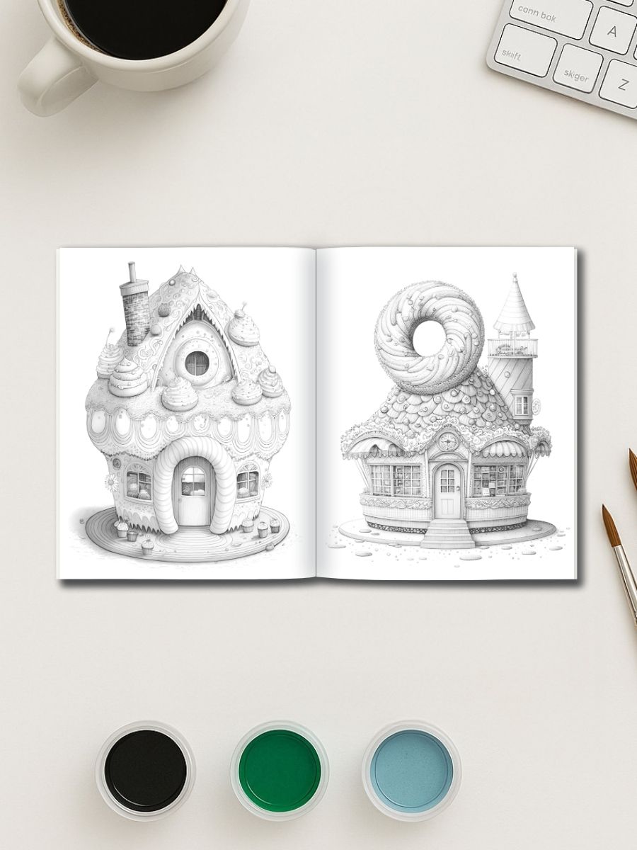 Yummy Dwellings – 250 Food-Themed Fantasy House Pages 2 Yummy Dwellings – 250 Food-Themed Fantasy House Pages - Image 2
