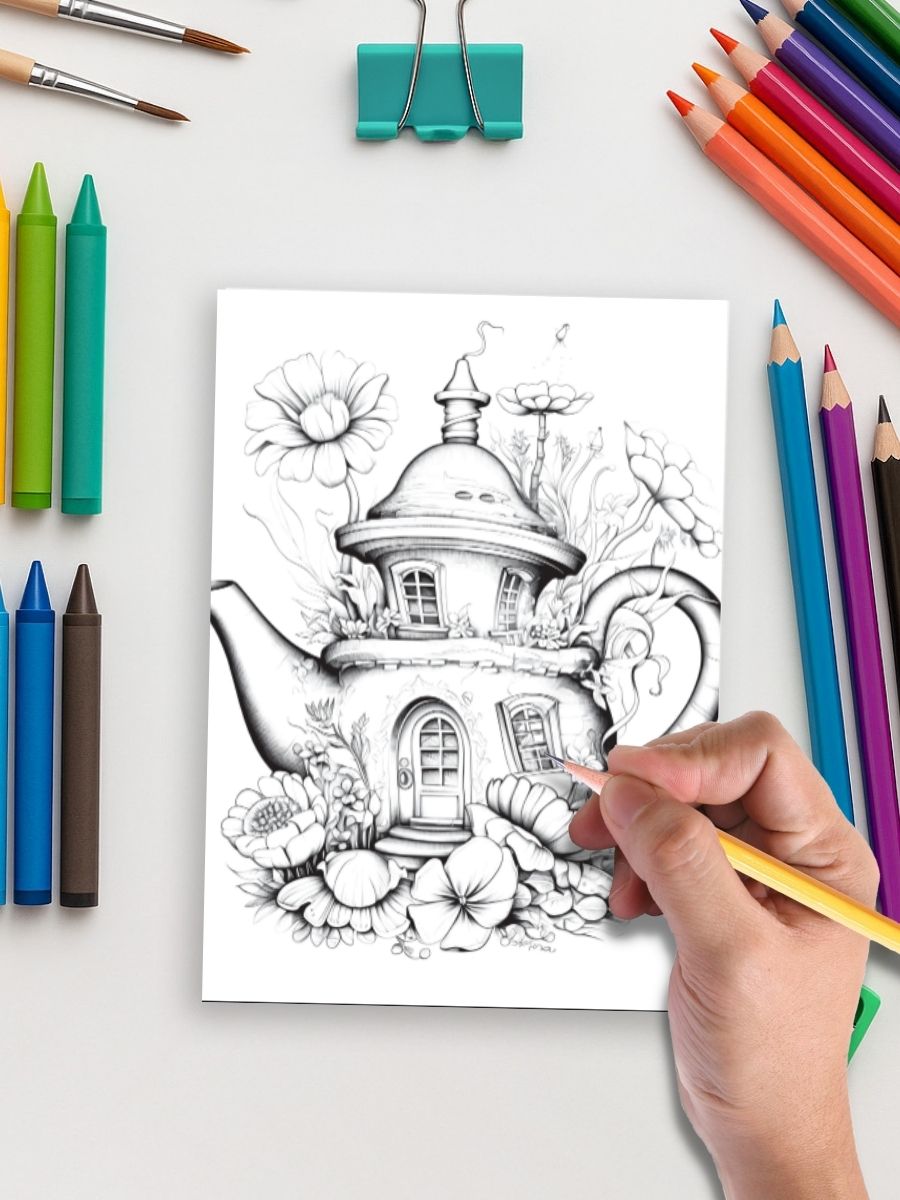 Yummy Dwellings – 250 Food-Themed Fantasy House Pages 4 Yummy Dwellings – 250 Food-Themed Fantasy House Pages - Image 4