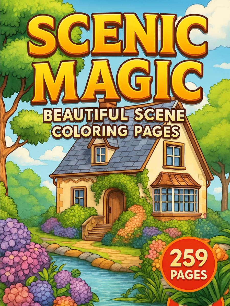 Scenic Magic – 259 Beautiful Landscapes & Fantasy Scenes 1 Scenic Magic – 259 Beautiful Landscapes & Fantasy Scenes